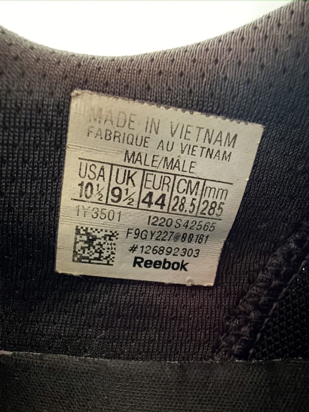 Reebok Nano X1 Shoes Black and Grey Men's Size 10.5 - Picture 6 of 12